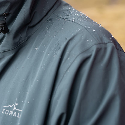 Horizon 3L Rain Jacket Blue Lake