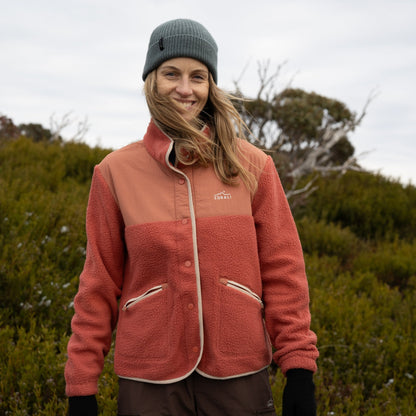 Womens Trail Fleece Redwood