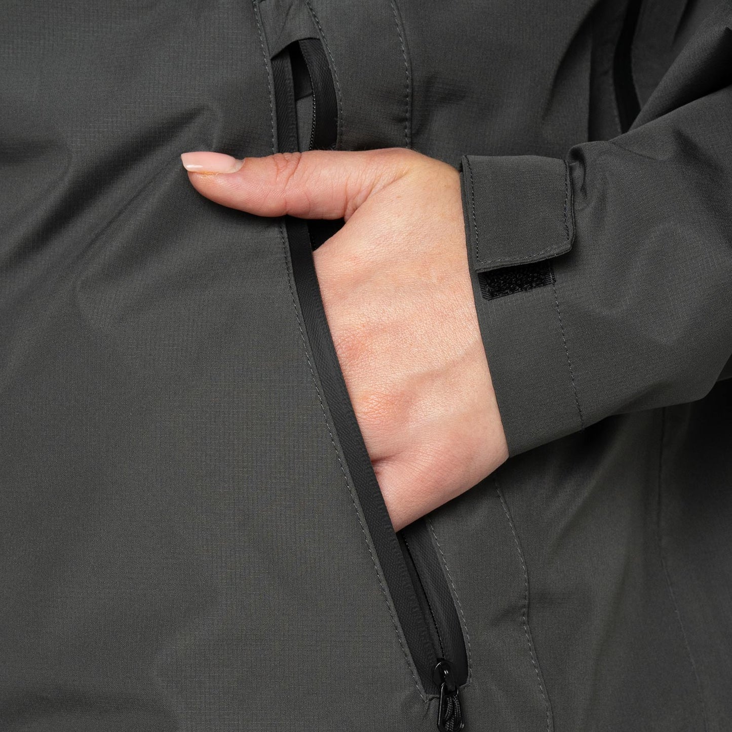 Horizon 3L Rain Jacket Charcoal