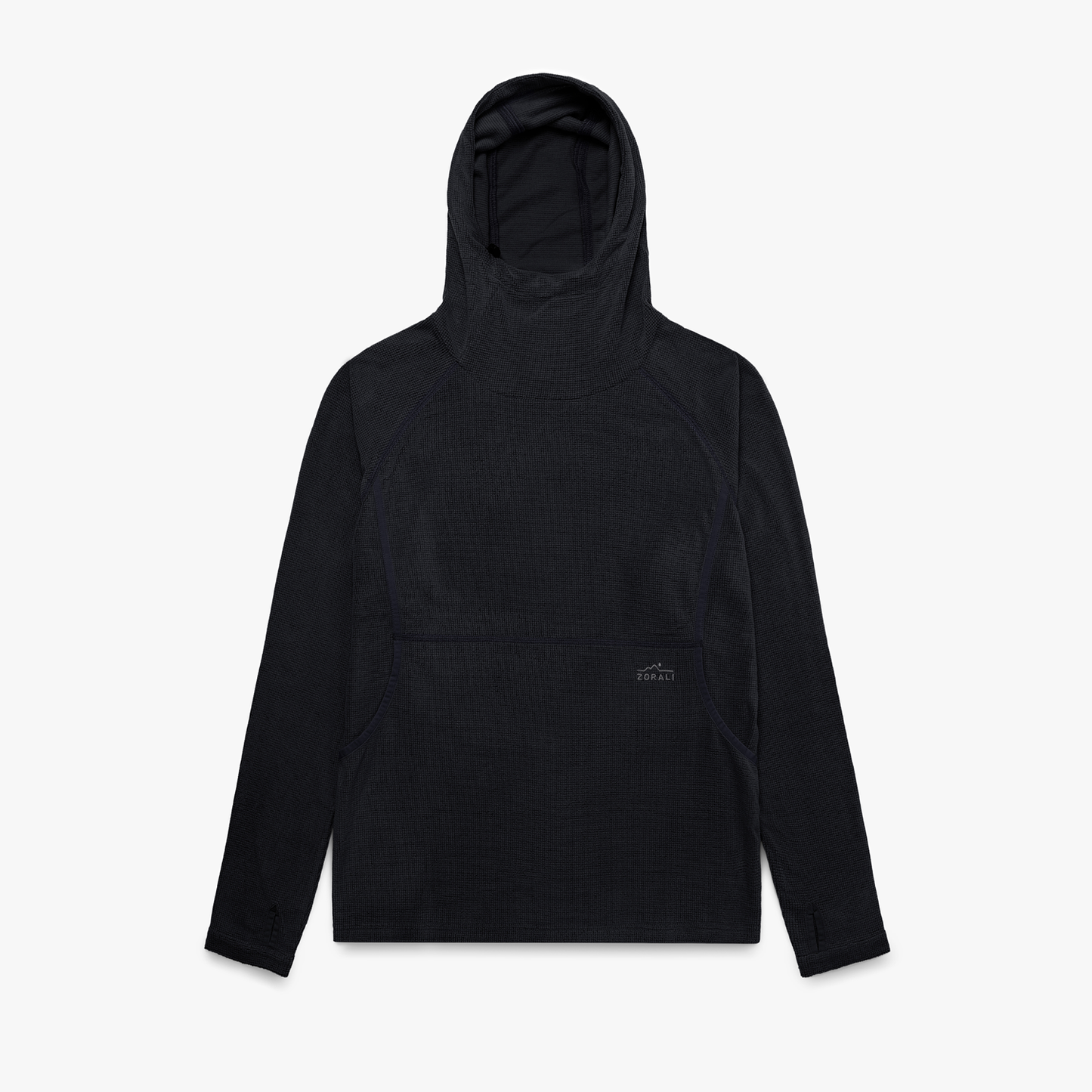 Mens Air-Grid Fleece Charcoal