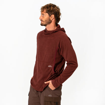 Mens Air-Grid Fleece Russet