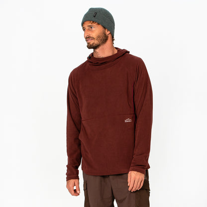 Mens Air-Grid Fleece Russet