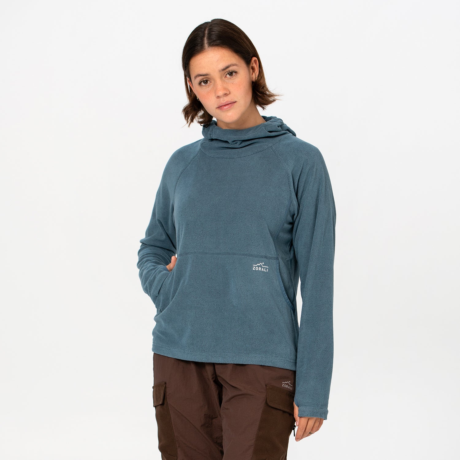 Womens Air-Grid Fleece Glacier