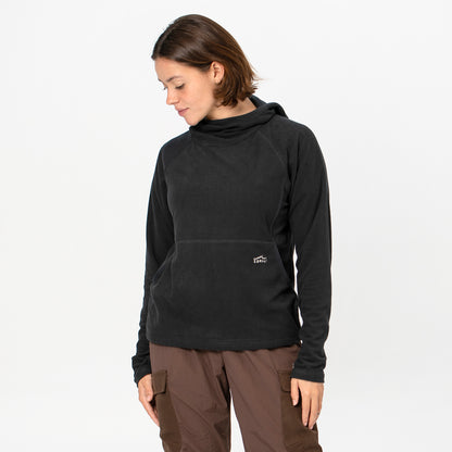 Womens Air-Grid Fleece Charcoal