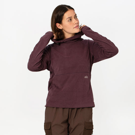 Womens Air-Grid Fleece Berry