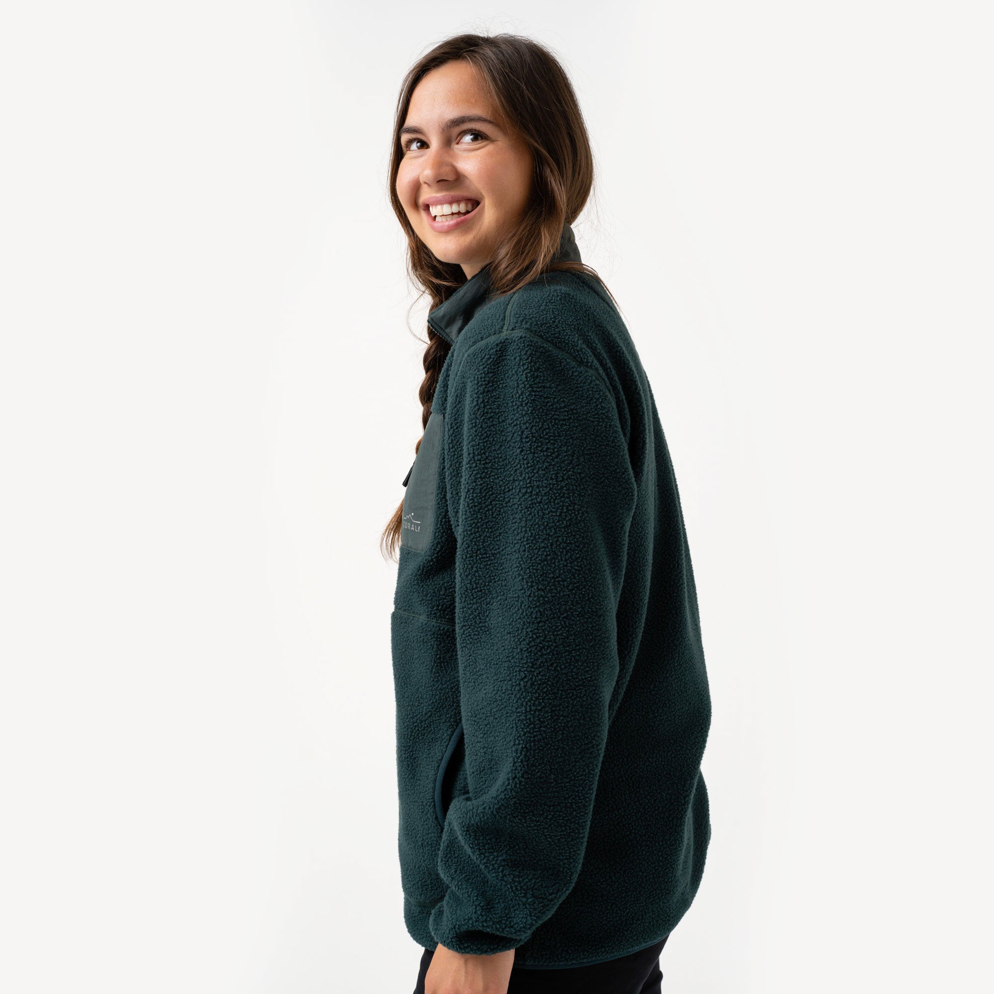 Camp fleece sherpa on sale cardigan