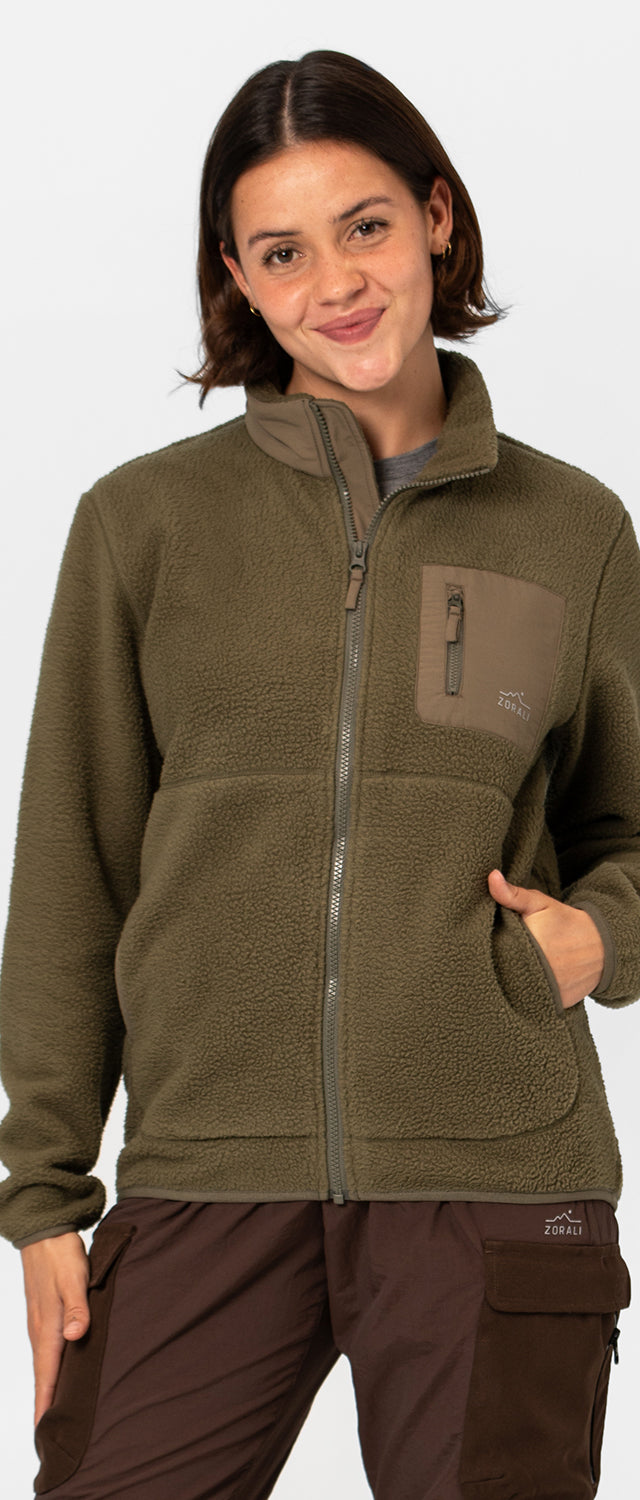 Cosy Camp Fleece Olive