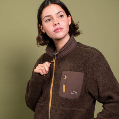 Cosy Camp Fleece Ironbark