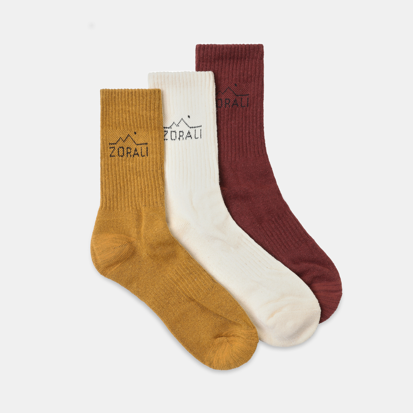 Hemp Everyday Socks 3 Pack Cedar