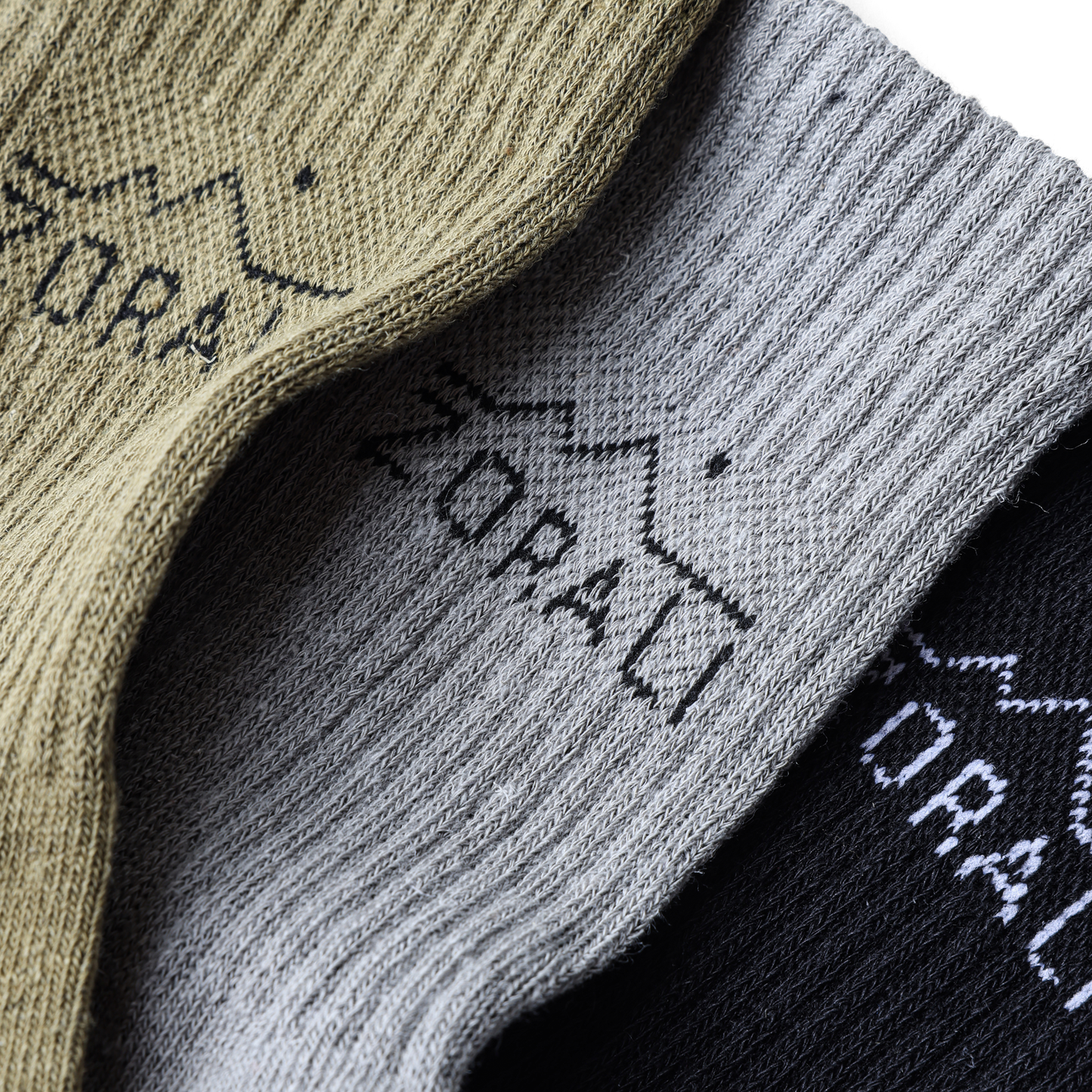 Hemp Everyday Socks 3 Pack Mosstone