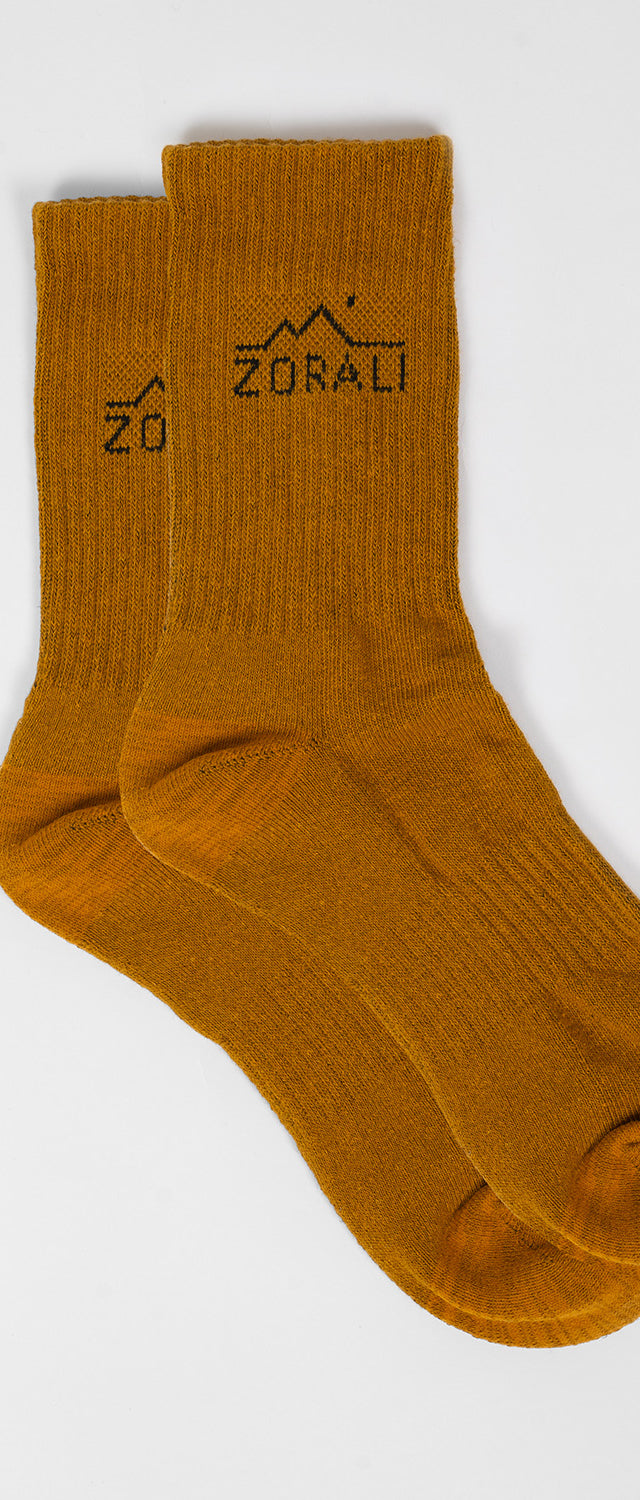 Hemp Everyday Socks 1 Pack Mustard