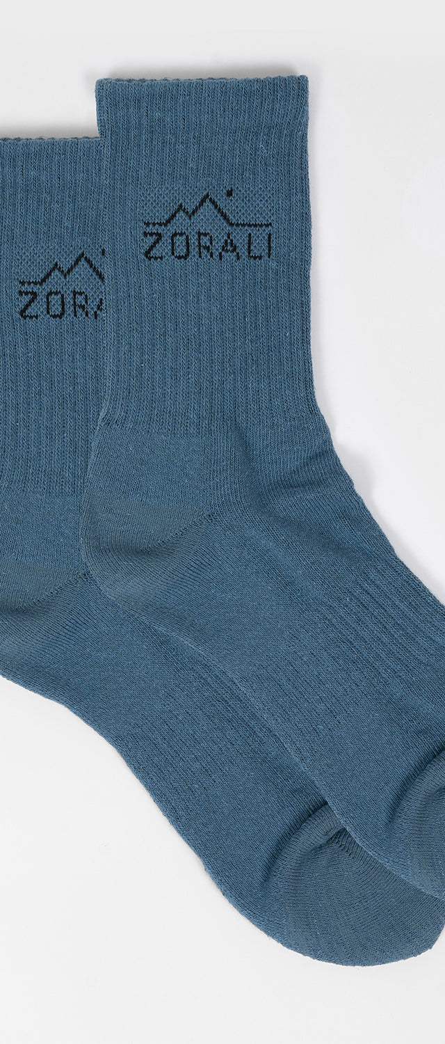 Hemp Everyday Socks 1 Pack Blue