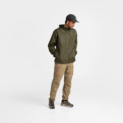 Mens Gust-X Windbreaker Olive