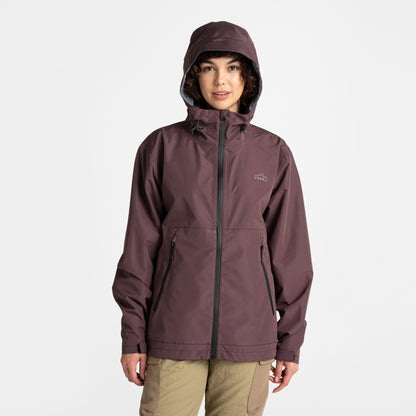 Horizon 3L Rain Jacket Berry