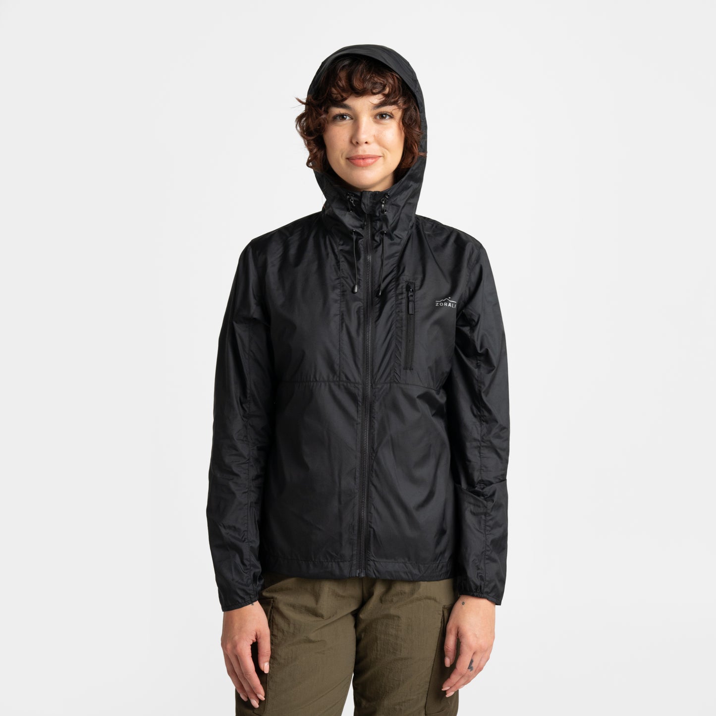 Womens Gust-X Windbreaker Black