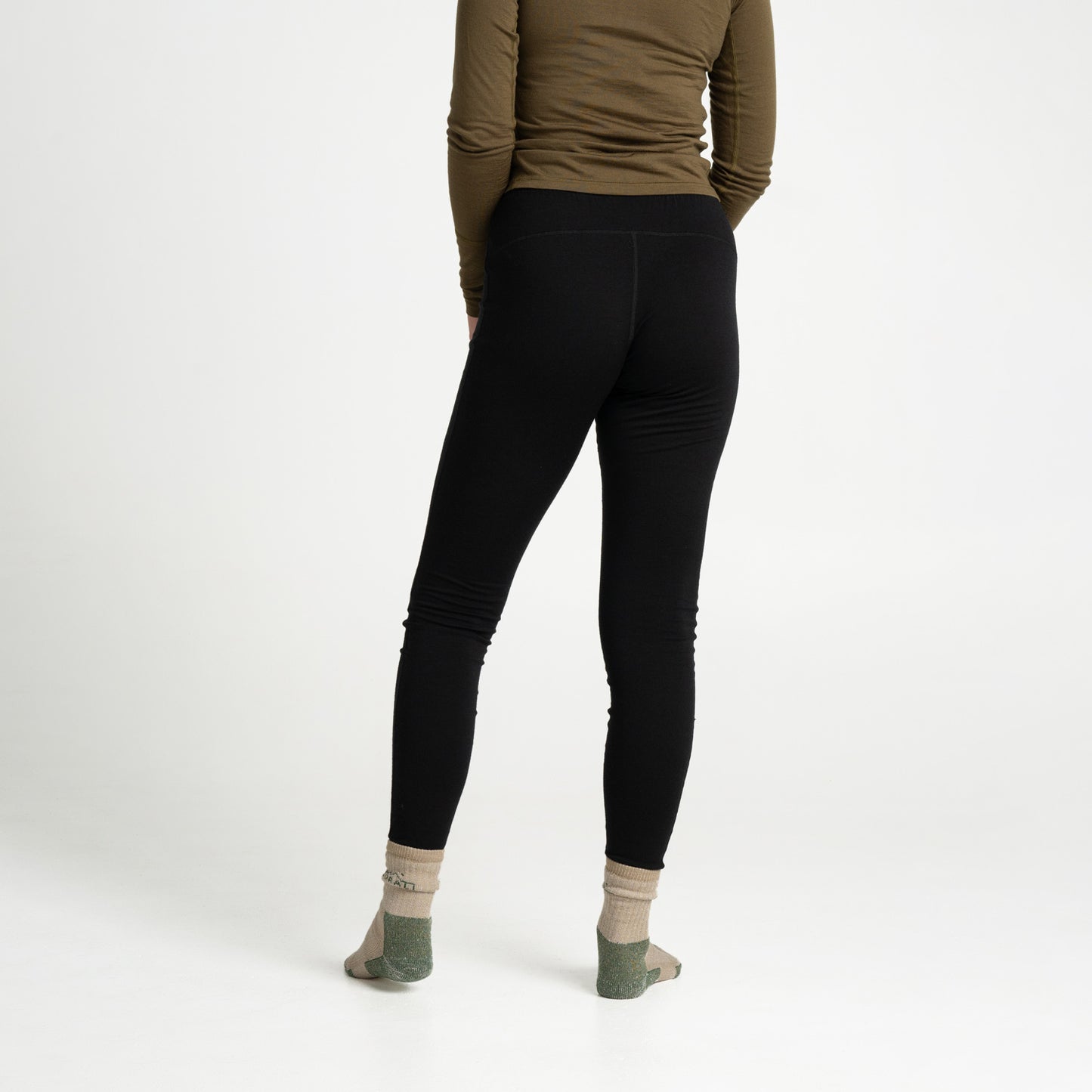 Merino Leggings Black