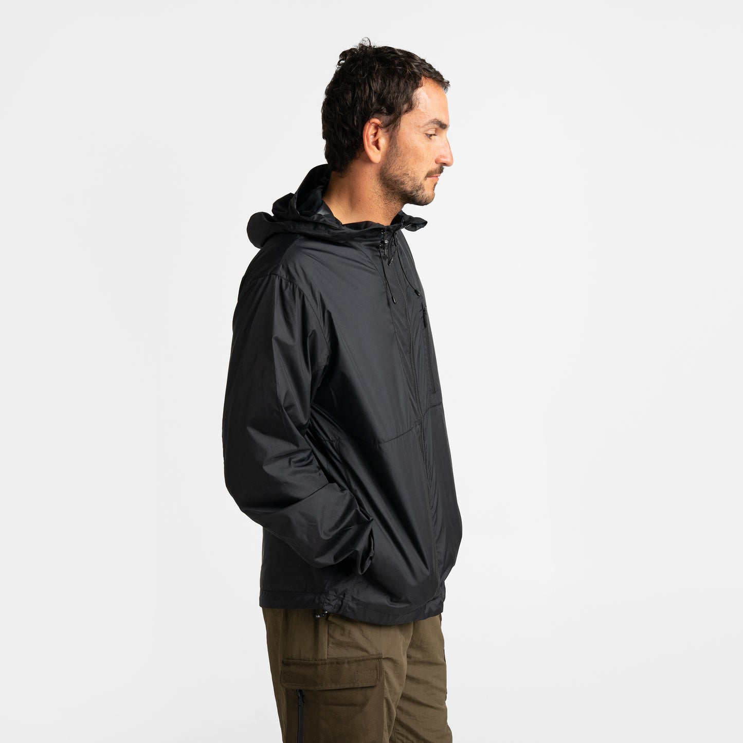 Mens Gust-X Windbreaker Black