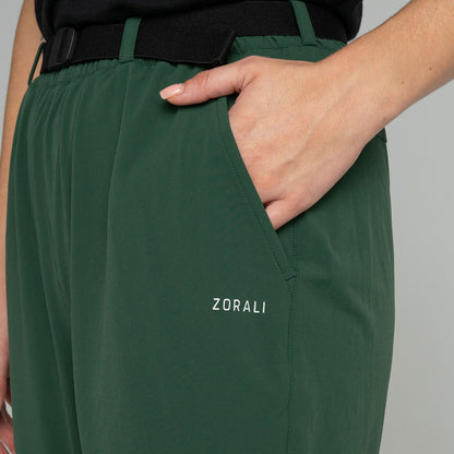 Womens Zip Off Pants Forest