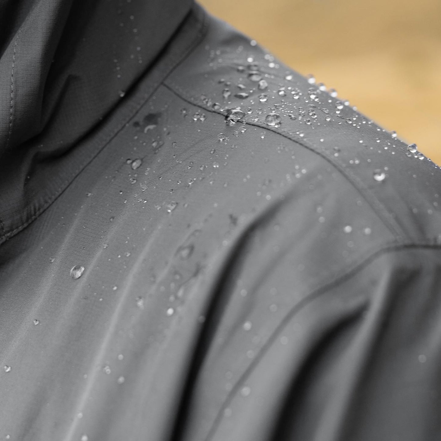 Mens Horizon 3L Rain Jacket Charcoal