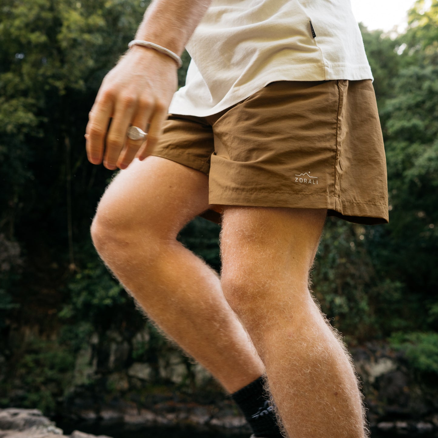 Mens Rugged Recycled Short Tobacco