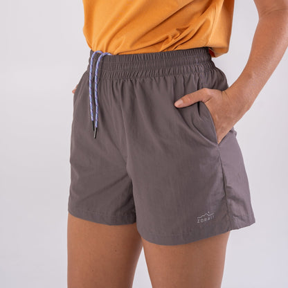 Womens Recycled Short Deep Orchid