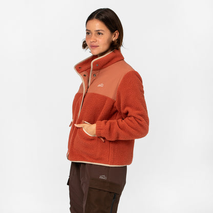 Womens Trail Fleece Redwood