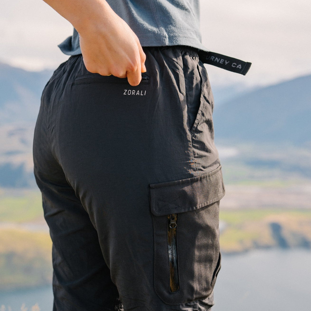 8 Fans Fishing Hiking Pants ​with Pockets Waterproof Quick Dry