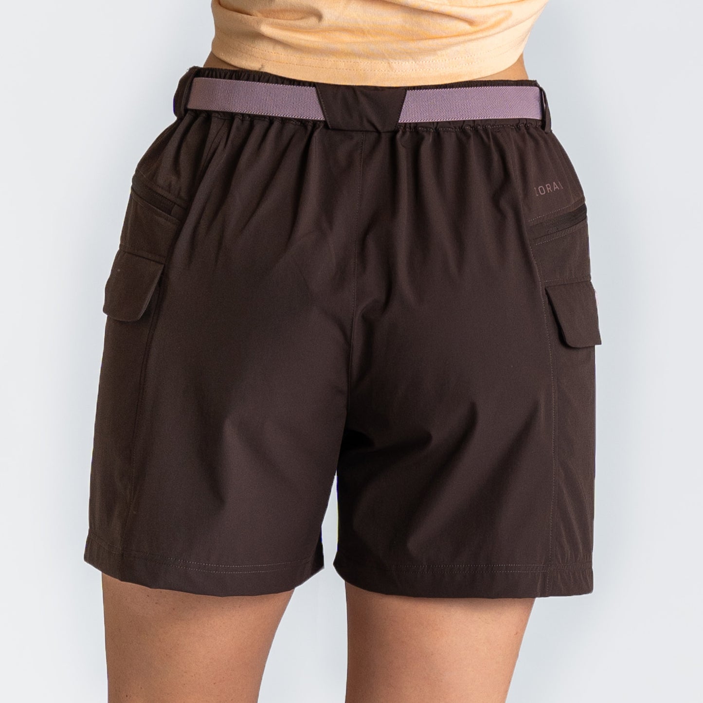 Womens Technical Shorts Coffee