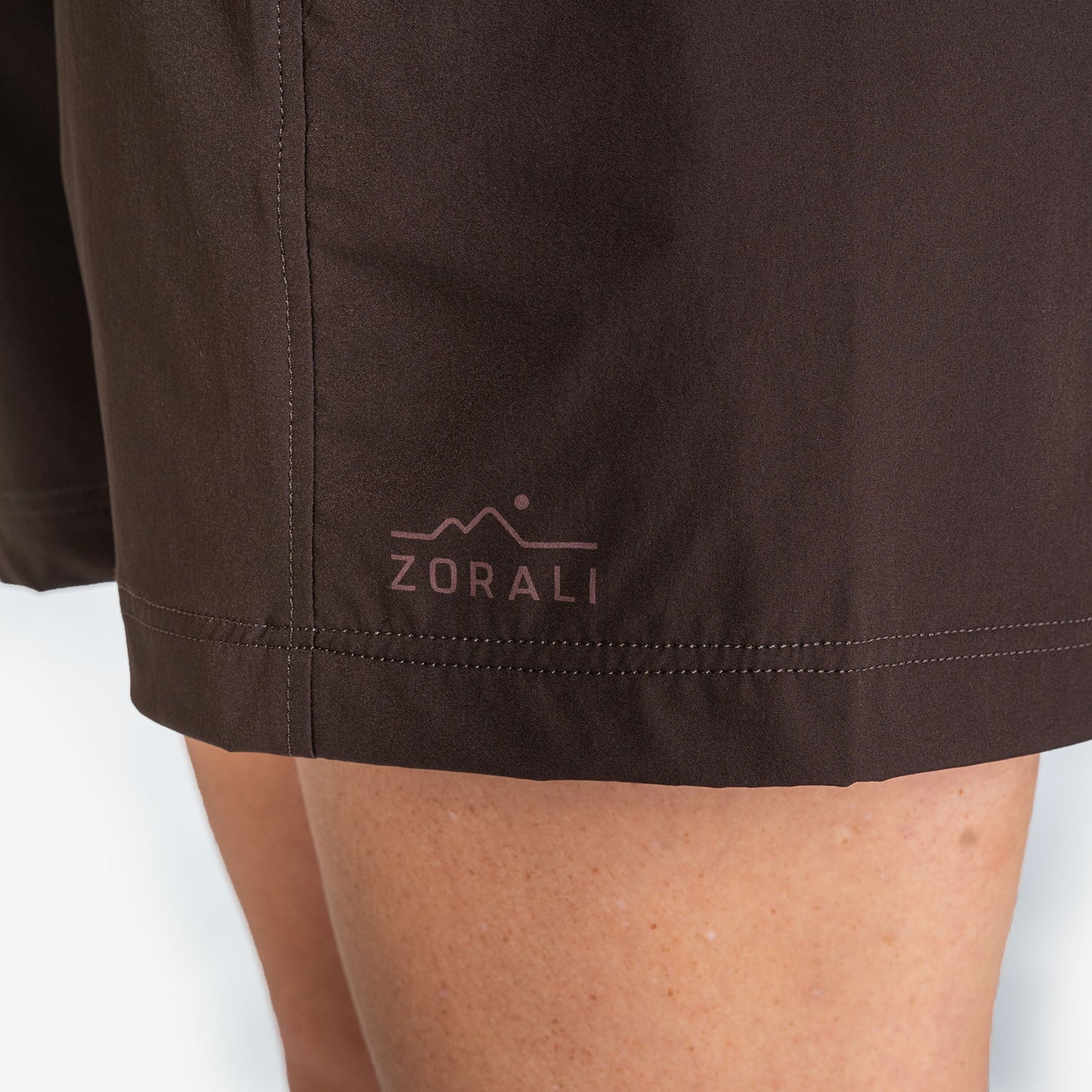 Womens Technical Shorts Coffee