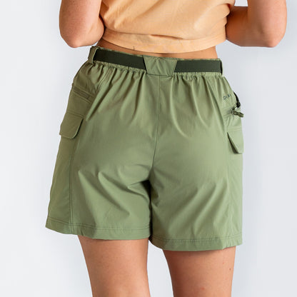 Womens Technical Shorts Thyme