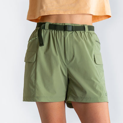 Womens Technical Shorts Thyme