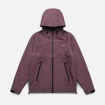 Mens Horizon 3L Rain Jacket Berry