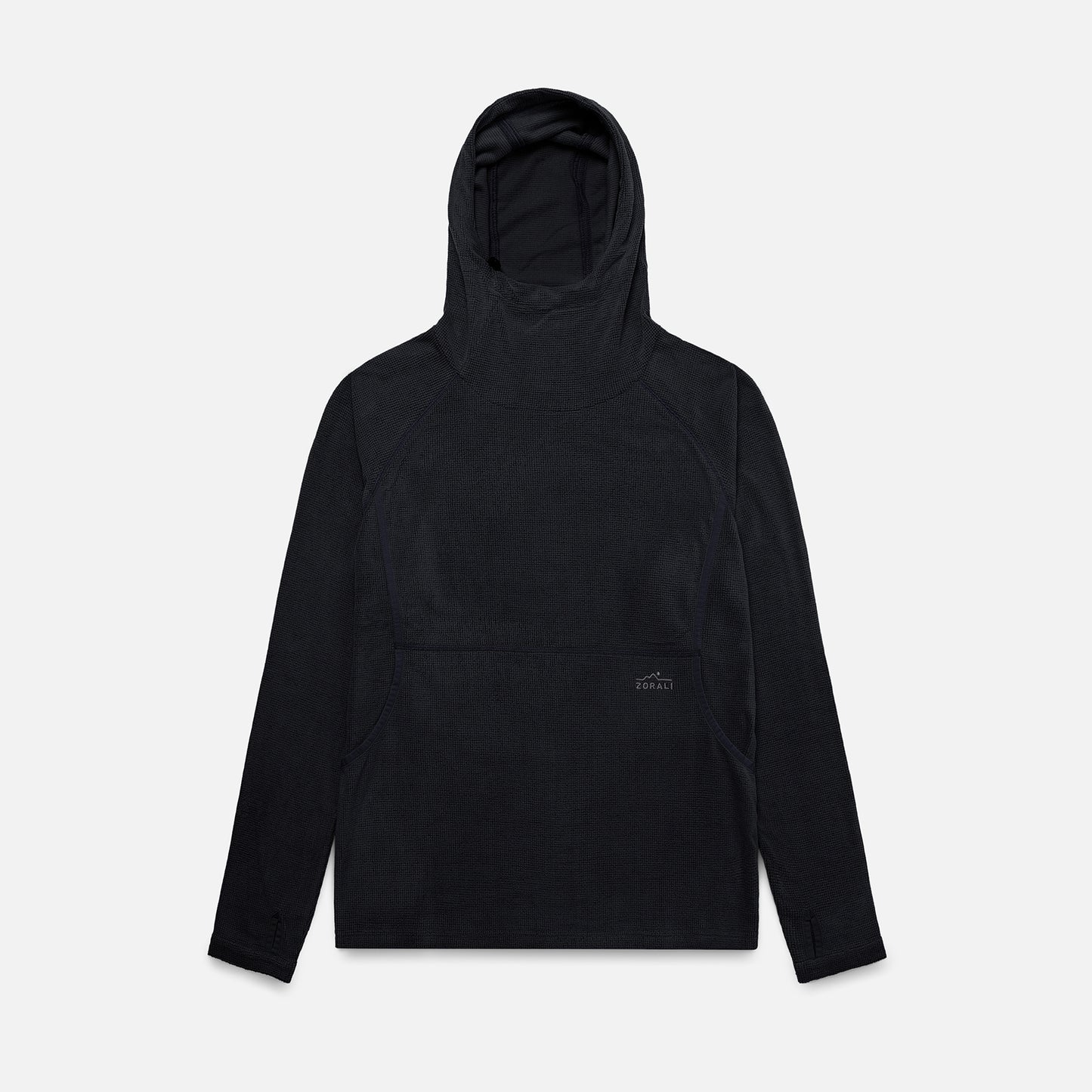 Womens Air-Grid Fleece Charcoal