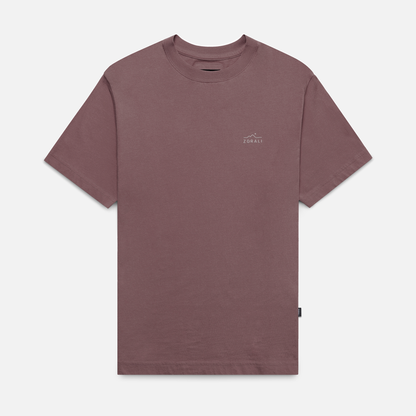 Womens Trash Tee Plum