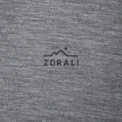 Mens Merino T-Shirt Grey Marle