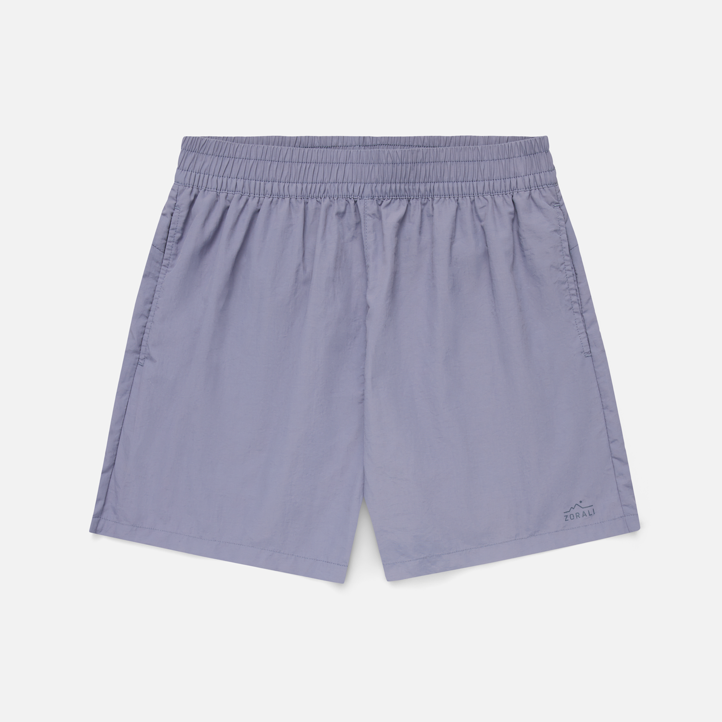 Womens Recycled Shorts Blue Granite