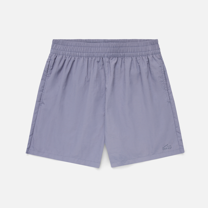 Womens Recycled Shorts Blue Granite