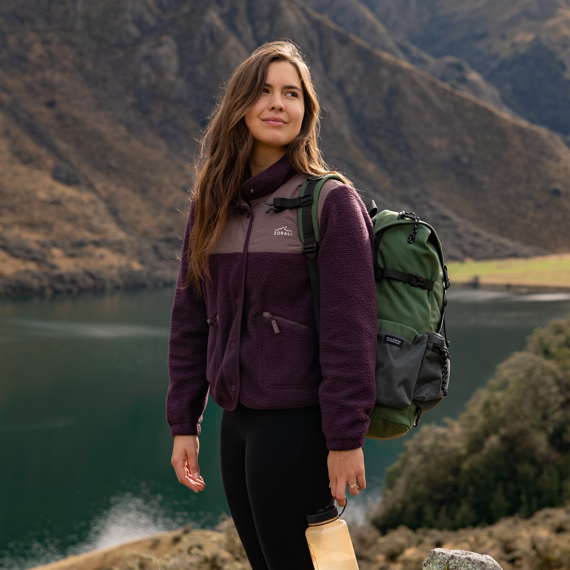 Hiking on sale fleece womens