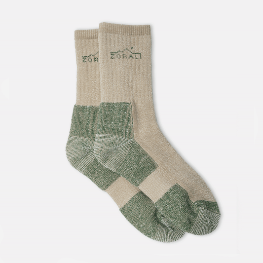 Merino Mountain Sock Forest Green