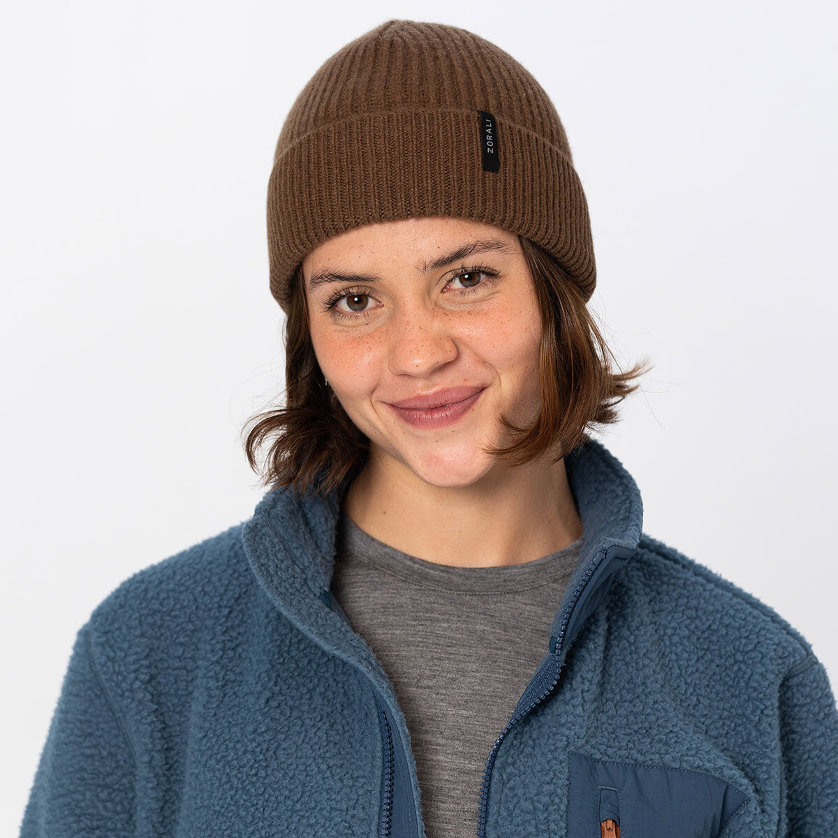 Merino Beanie Brown