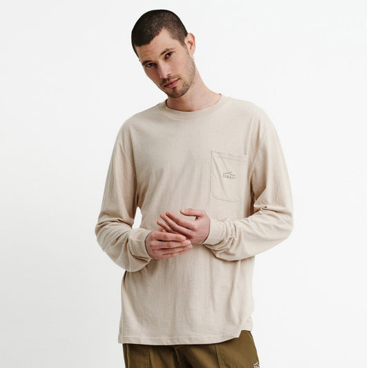 Hemp Long Sleeve Tee Natural