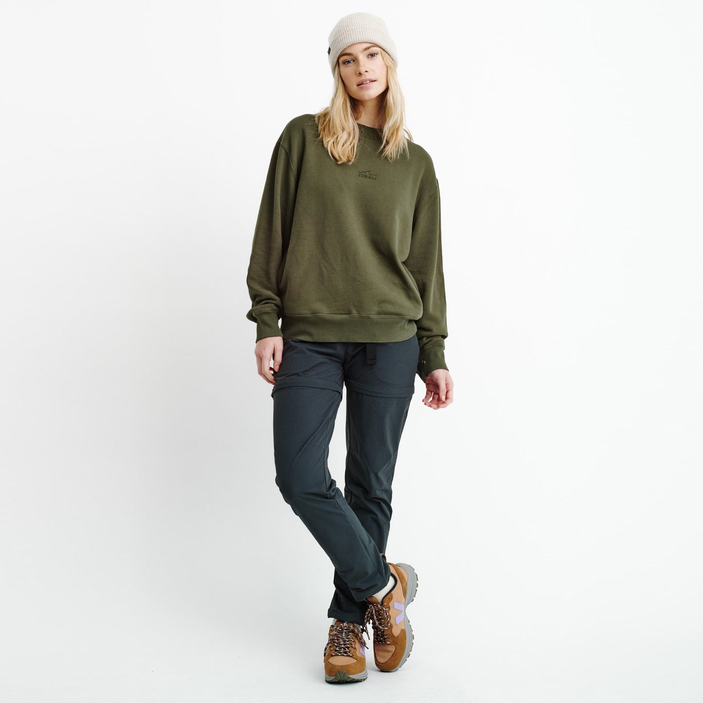 Organic Crew Olive