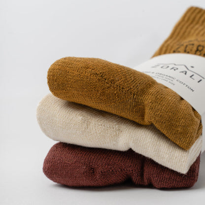 Hemp Everyday Socks 3 Pack Cedar