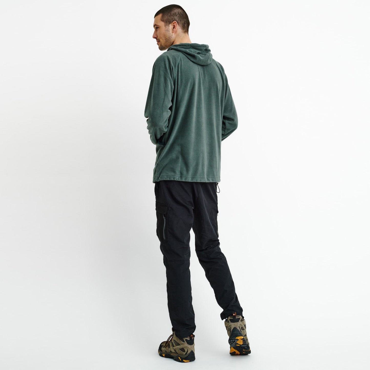 Mens Air-Grid Fleece Deep Forest