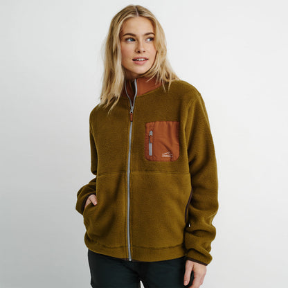 Cosy Camp Fleece River Moss