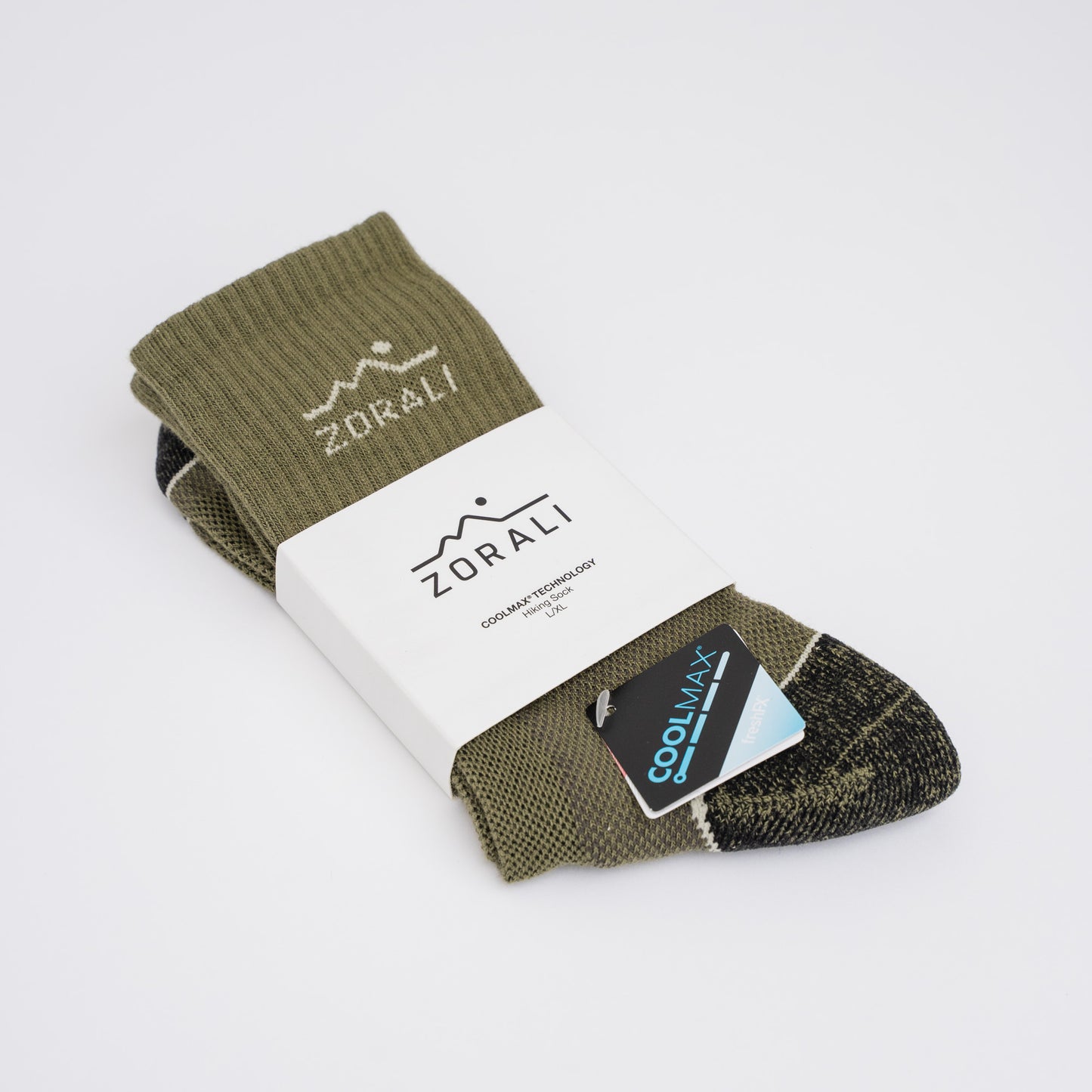 Trek-Ready Coolmax® Socks Olive